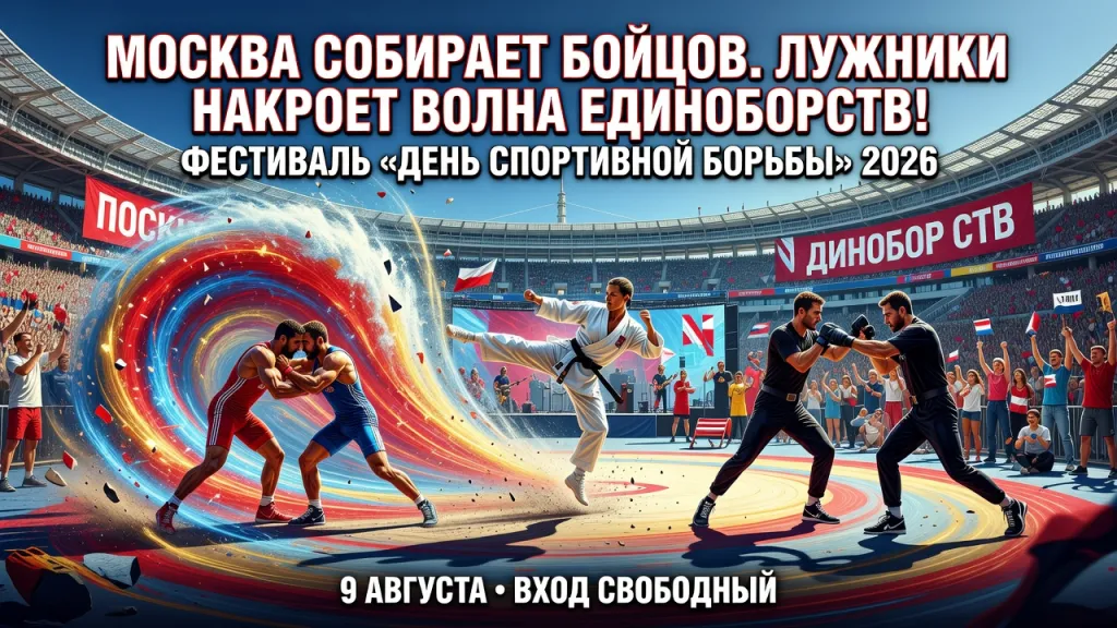Москва собирает бойцов. Лужники накроет волна единоборств!